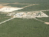 Construction camp and mine infrastructure from 1,166m ASL.