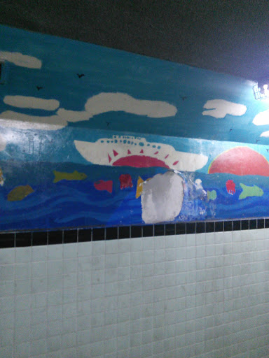 地下道の壁画