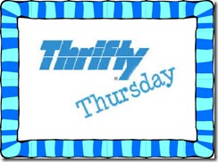 Thrifty Thursday Button with border thick