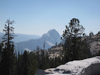 Scoping Half-Dome from the north
