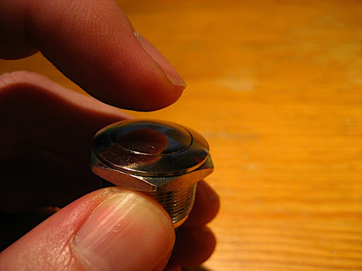 Just for scale reference, here it is in proportion to a finger.