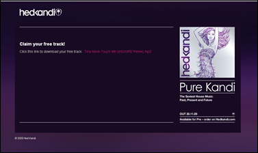 hedkandi screenshot
