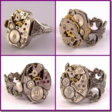 steampunk rings tile