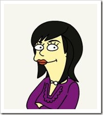 simpsonized cher