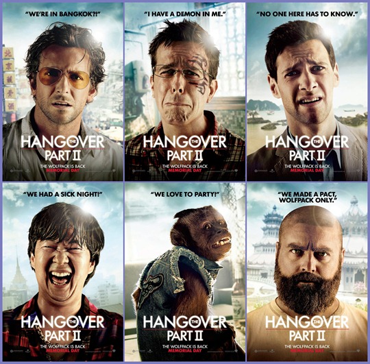 hangover 2 posters