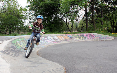 Young Bike Trialer