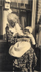Grandma with Nancy Wills 1936