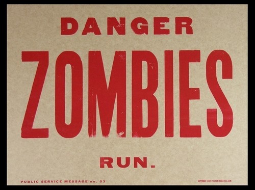 danger zombies run