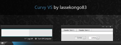 Curvy,windows style xp theme download，xp佈景主題vista，visual styles，xp佈景主題教學下載，桌面改造，桌面美化，破解xp佈景主題限制