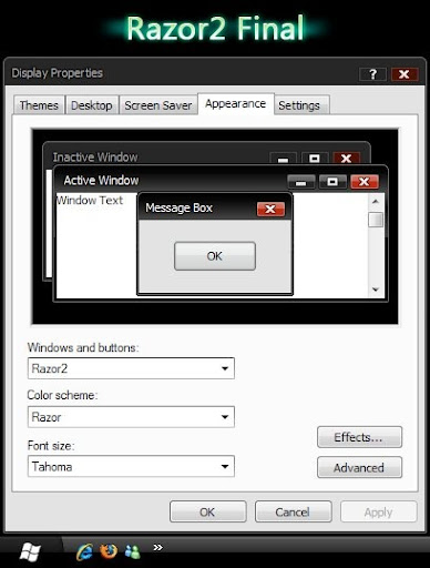Razor2_Fina,windows style xp theme  download，xp佈景主題vista，visual styles