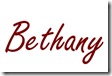 Bethany Bethany
