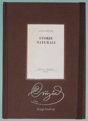 Front cover, with original "Storie Naturali" cover as a pastedown