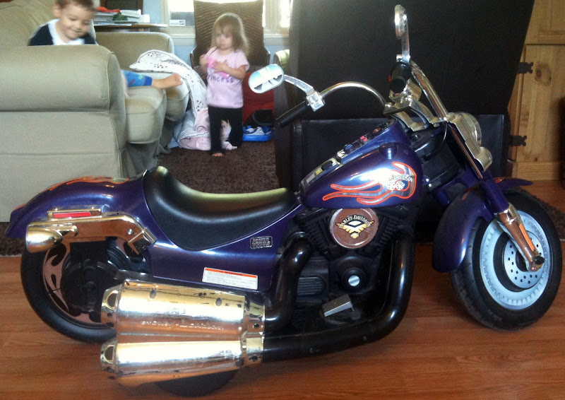 Modified Power Wheels - chozian's 12V PW Classic Chrome Harley-Davidson