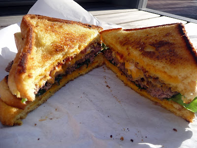 You Can Haz Cheeseburger, by Brunchbox, griled cheese buns, texas toast grilled cheese, cheeseburger, Portland food cart