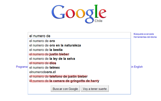 Búsquedas raras en Google 7