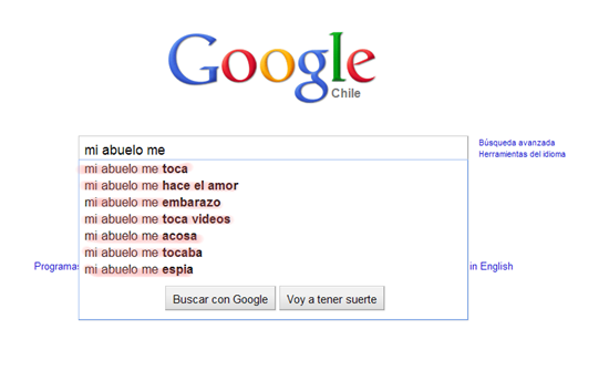 Búsquedas raras en Google 8