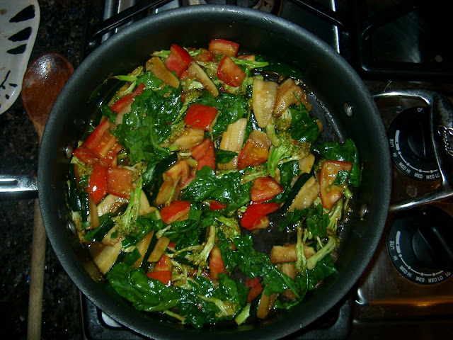 Stir fried veggies