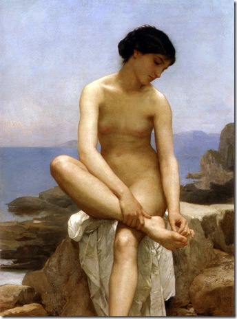 WilliamBouguereau-The Bather-1879