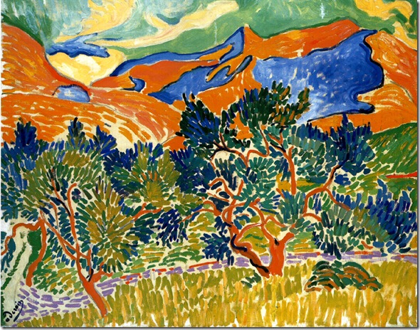 derain Mountains at Collioure (1905) derain Mountains at Collioure (1905)