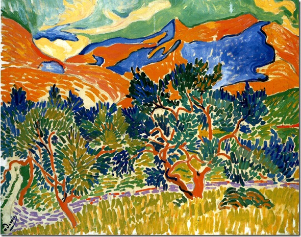 derain Mountains at Collioure (1905)