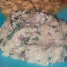 Spinach and Mushroom Risotto