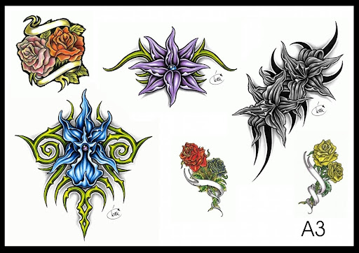 rose tattoo design