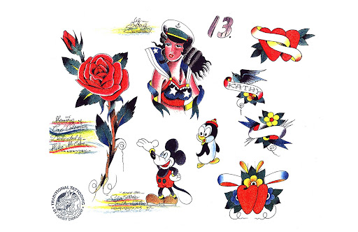 rose tattoo sketches