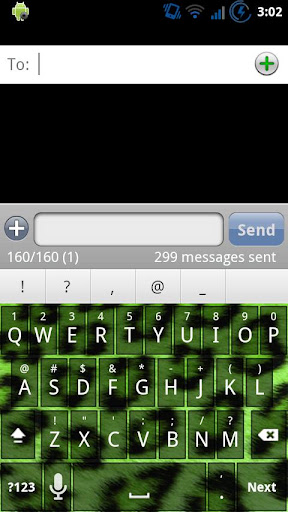 Green Cheetah Keyboard Skin