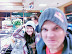 PK and Mille at Subway, On The Way To Aspen