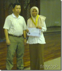Nurul Najmi Bakar, Best Lady Nurul Najmi Bakar, Best Lady