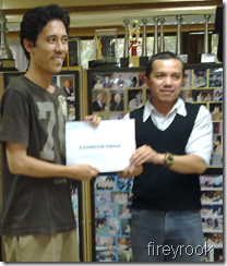 Abdullah Che Hassan, Open Champion Abdullah Che Hassan, Open Champion