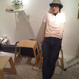 2008/Aug. cafe live in Hanmock cafe＋gallery mahika mano