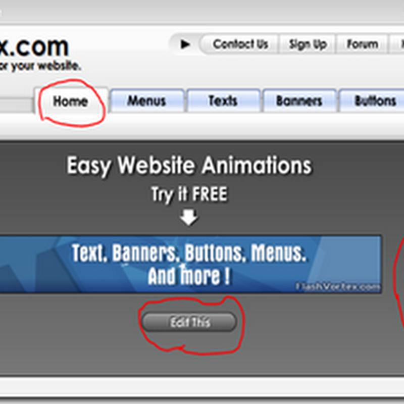Φτιάξτε το δικό σας Flash banners