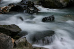 Flowing water