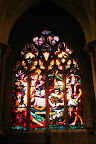 West stained glass window, Lausanne Cathedral