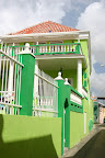 Colourful house, Willemstad, Cura�ao