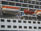 Mom on the Queen Mary 2