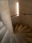 A staircase in Notre Dame