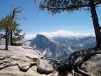 Half Dome from Yosemite Point