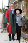 Auntie Joe and I dressed for Convocation