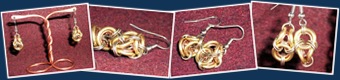 View Brass Poly Earrings