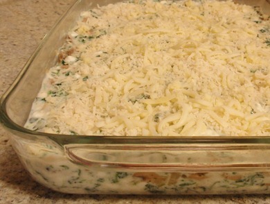 Spinach Mushroom Lasagana 3