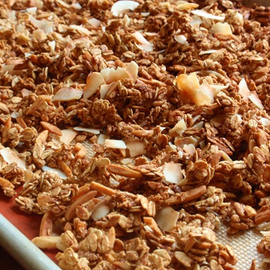 coconut and almond granola 4