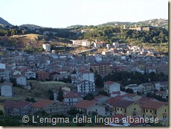 Panoramica di Piana degli Albanesi 