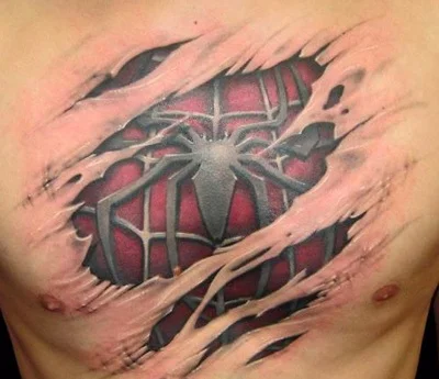 spiderman-tattoo