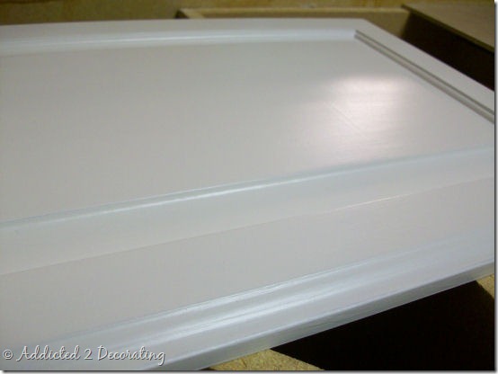 almost perfectly painted cabinet doors 9