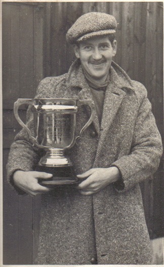 Pa with trophy