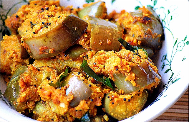 Kathrikkai poriyal