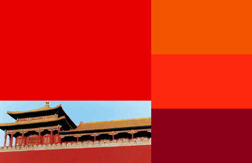 中国红