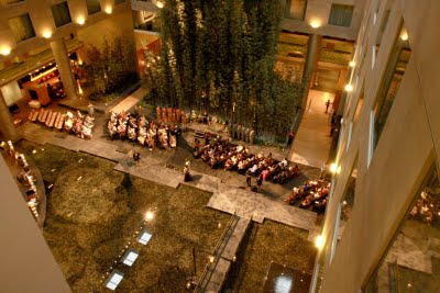 Westin Detroit wedding ceremony